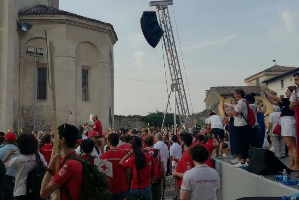 Service tecnico per Festa Croce Rossa Italiana (Brescia)
