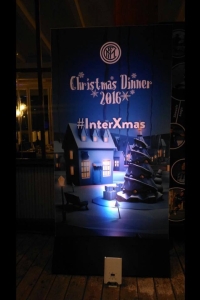 noleggio attrezzature per Allestimento completo Cena di Natale Inter
